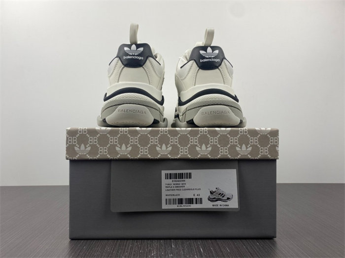 BLCG x adidas Triple S White Black 710021 W2ZB1 9112
