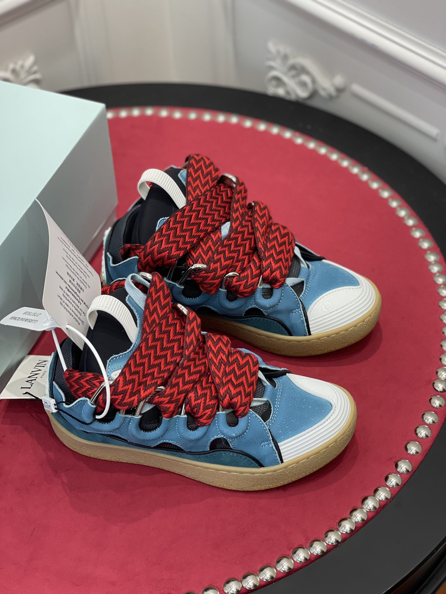 Lanvon Leather CurbBlue Grey FM-SKRK11-DRAG-A2018