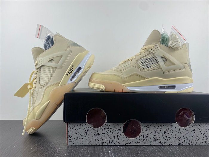 Jordan 4 Retro Off-White Sail CV9388-100