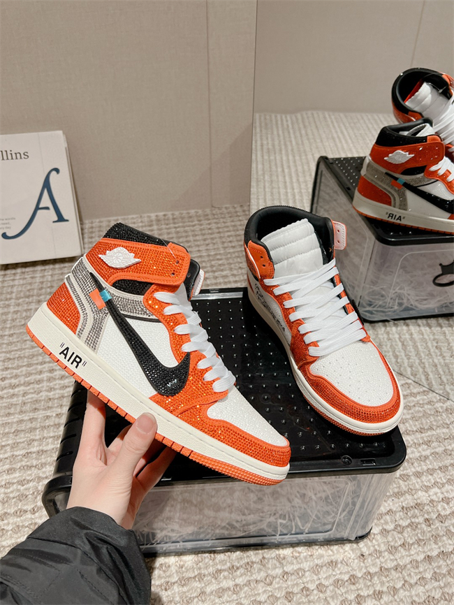 Dior x Nike Air Jordan High crystal D005