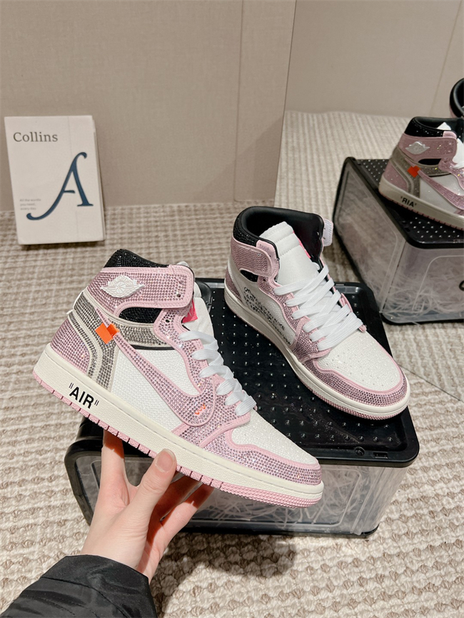 Dior x Nike Air Jordan High crystal D006