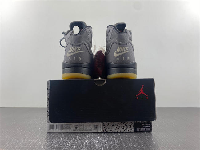 Jordan5 Off-White Black CT8480-001