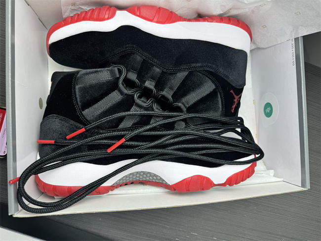 Air Jordan 11 WMNS “Bred Velvet” Rumored to Release Holiday 2024 DB5457-061