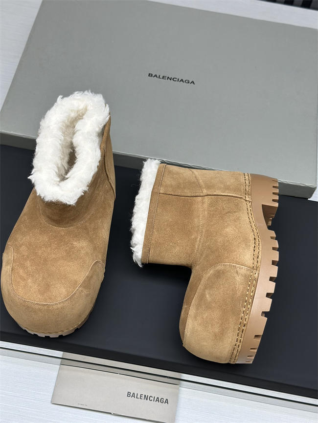 Balenciaga Alaska Fur Boot