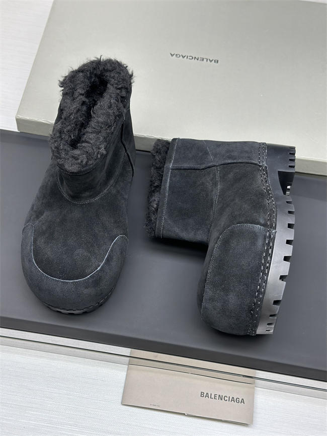 Balenciaga Alaska Fur Boot
