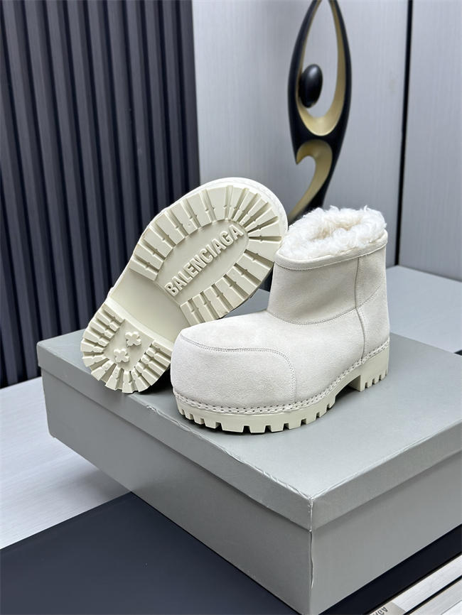 Balenciaga Alaska Fur Boot