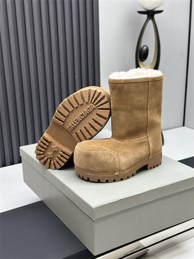 Balenciaga Alaska Fur Boot