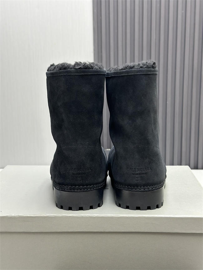 Balenciaga Alaska Fur Boot