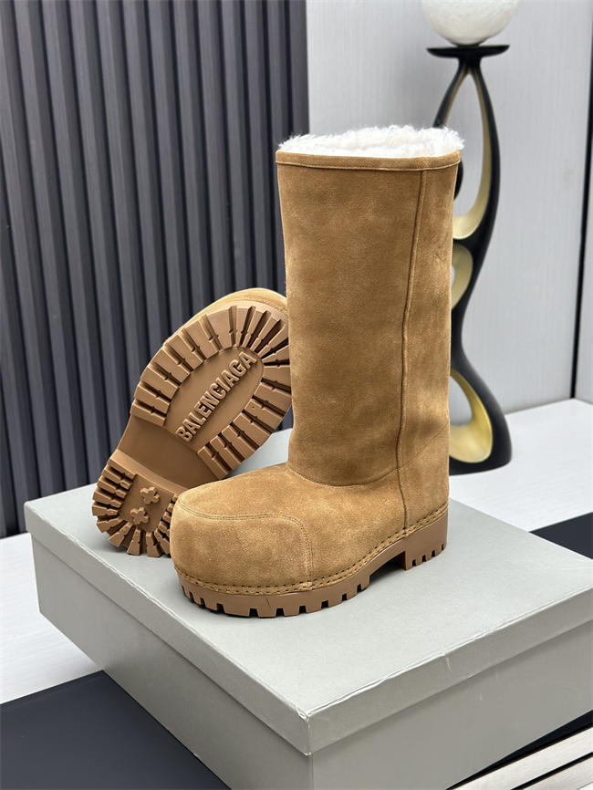 Balenciaga Alaska Fur Boot