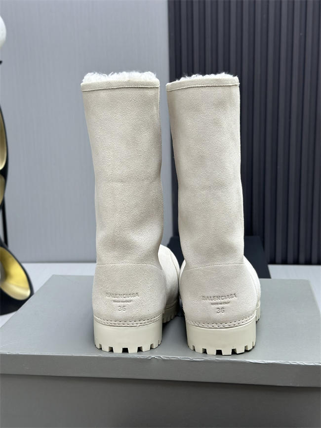 Balenciaga Alaska Fur Boot