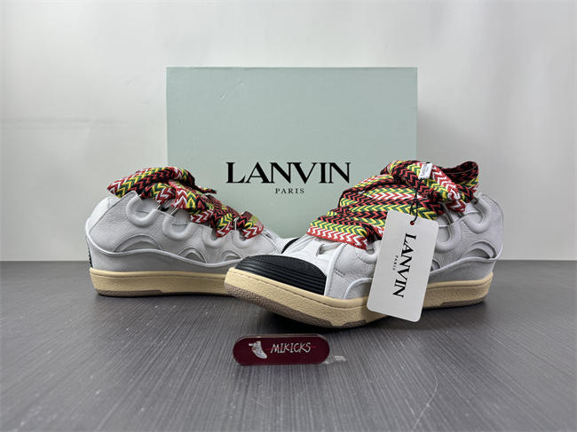 Lanvon Leather CurbWhite Black Gum FW-SKDK02-DRAG-A2100